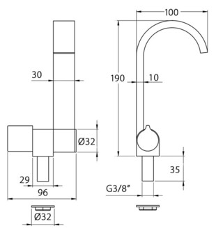 SEKOITUSHANA RUBINETTO