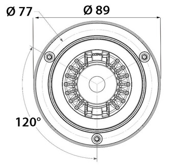 SHADOW UPOTETTAVA LED-KOHDEVALO, RST/VALKOINEN