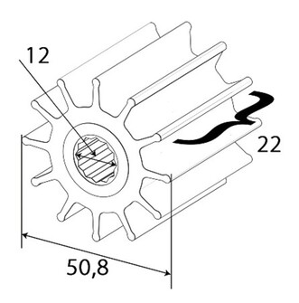 SIIPIPYÖRÄ F4-PUMPPUUN