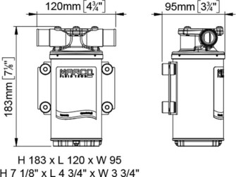 SIIPIRATASPUMPPU 24V 35L/MIN