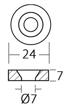 SINKKIANODI MARINER/YAMAHA 3-25hv