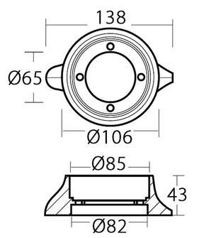 SINKKIANODI VOLVO PENTA SAILDRIVE 110S