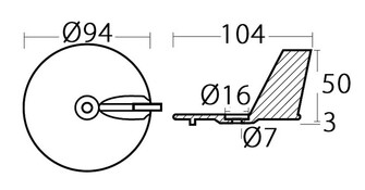 SINKKIANODI YAMAHA 25-30hv