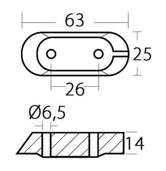 SINKKIANODI YAMAHA 40hv