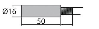 SINKKIANODI YANMAR 16x50mm
