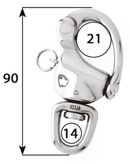 SKUUTTIHAKA LEIKARILLA 90mm