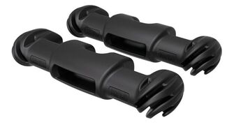 SNUBBER FENDER LEPUUTTAJAN KIINNIKE, MUSTA