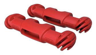 SNUBBER FENDER LEPUUTTAJAN KIINNIKE, PUNAINEN