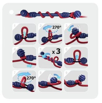 SNUBBER TWIST KIINNITYSJOUSTIN, VALKOINEN