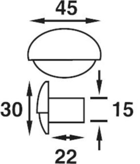 STEPLIGHT KROMATTU, SININEN LED