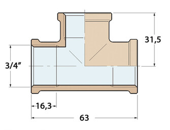 T-LIITIN 3/4