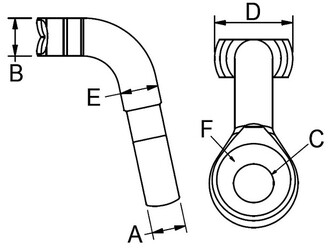 T-PÄÄTE 4MM DYNEEMA-KÖYDELLE