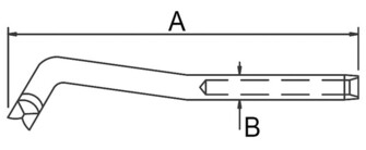 T-PÄÄTE VAIJERILLE 2,5MM