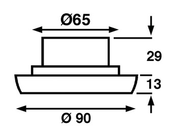 TARGA SMD LED VALAISIN, KROMATTU