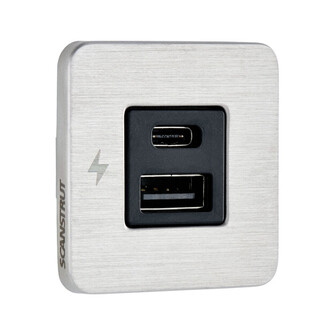 TILE USB-A / USB-C LATURI 12/24V, RST