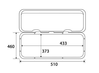 TREM HUOLTOLUUKKU 460X510MM