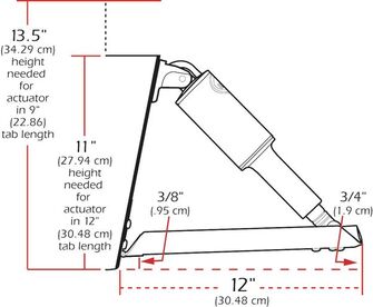 TRIMMILEVYSARJA 12”x12” 12V ENS