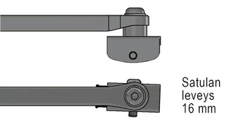 TUULILASINPYYHKIJÄN SULKA 610MM