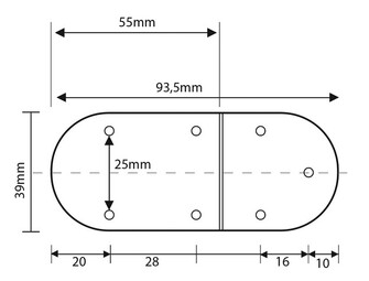 TYÖNTÖSALPA RST 316 92 MM