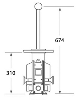 TYHJENNYSPUMPPU GUSHER 30, KANSIHELALLA