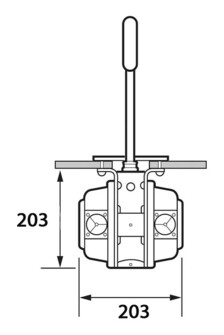 TYHJENNYSPUMPPU MK 5 DOUBLE ACTING