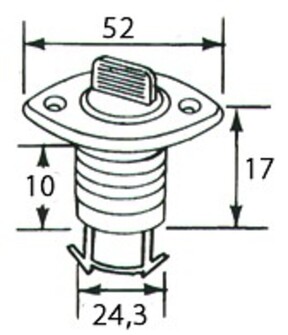 TYHJENNYSTULPPA VALKOINEN, VALKOINEN