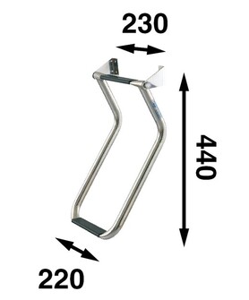 UIMATIKAS PERÄPEILIIN, 2 ASKELMAA