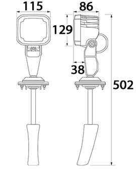 ULTRA BEAM LED-VALONHEITIN