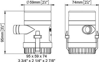 UPPOPUMPPU UP500 12V 32L/MIN.