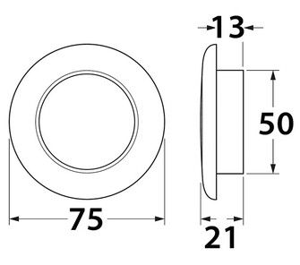 VALKOINEN LED-VALO, VALKOINEN MUOVIKEHYS