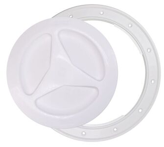 VALKOINEN MUOVINEN TARKASTUSLUUKKU 140MM