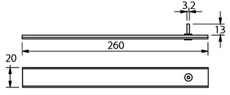 VANTTIRUUVIN LUKITUSTAPPI 3,2mm
