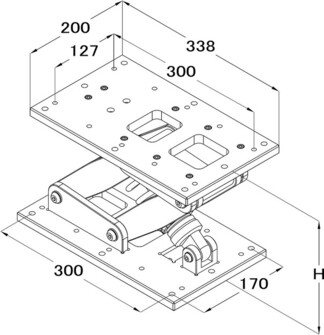 VENETUOLIN JOUSTOJALKA MUSTA 228MM