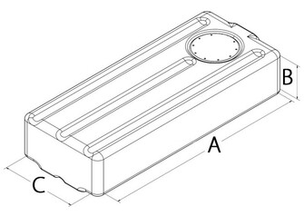 VESISÄILIÖ 39 L LIITTIMILLÄ