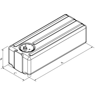 VESISÄILIÖ 71L LIITTIMILLÄ