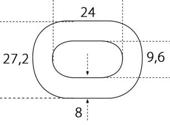 VINTTURIKETTINKI 8mm