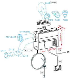WALLAS 2000T VALOPETROLILÄMMITIN