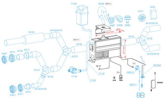 WALLAS VIKING COMBI DIESEL-LÄMMITIN