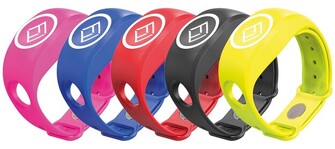xBAND RANNEKE xFOB LÄHETTIMELLE, MUSTA