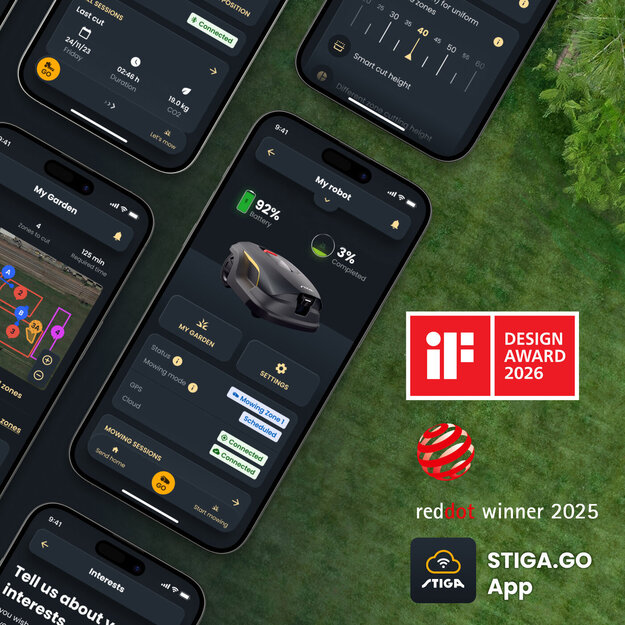Stiga A100v robottileikkuri