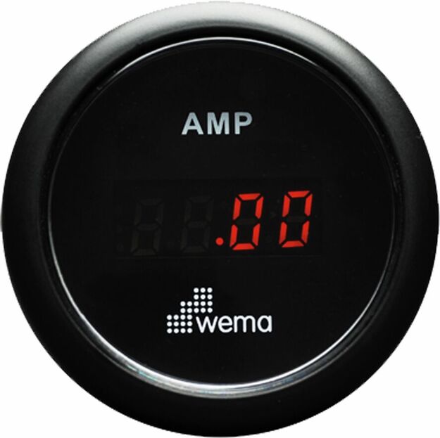 AMPPEERIMITTARI  +/- 150 AMP, MUSTA