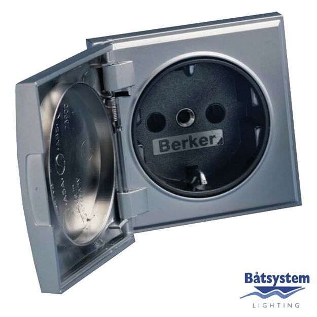 BERKER PISTORASIA 230V, KROMATTU