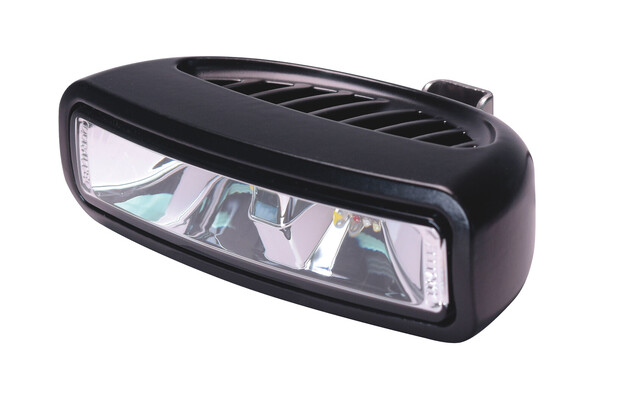 CAPRERA3 VALONHEITIN LED, MUSTA KUORI, VALKOINEN VALO