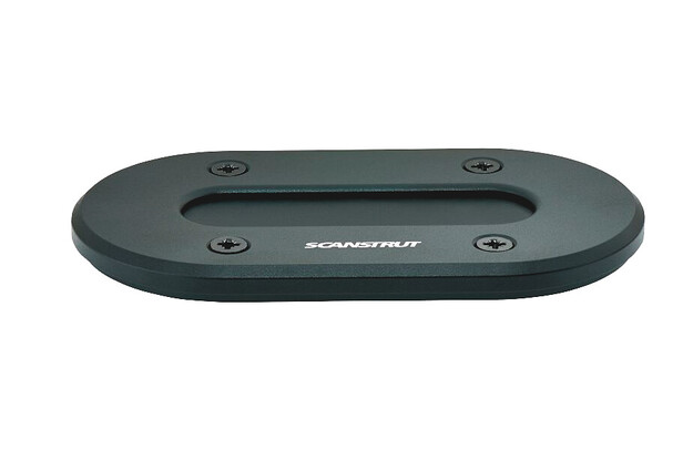 DECKSEAL MATALAPROFIILINEN KAAPELIN LÄPIVIENTI, MUSTA