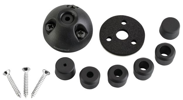 DECKSEAL MICRO KAAPELIN LÄPIVIENTI, MUSTA