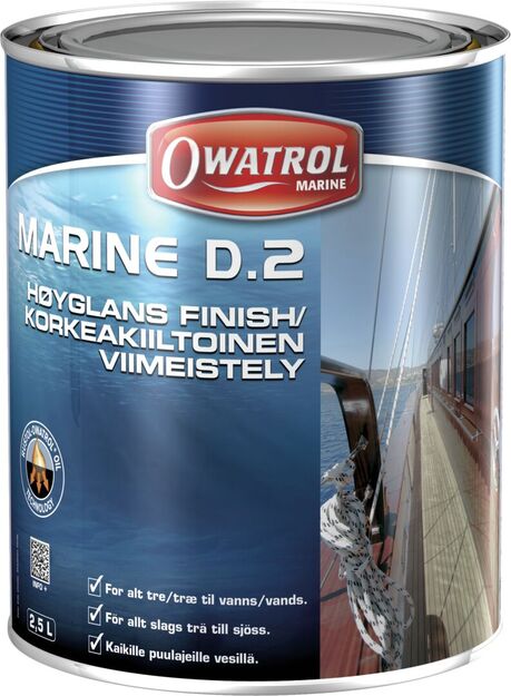 DEKS OLJE D2 2,5L