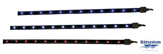 FLAT STRIPLIGHT LED-VALONAUHA, PUNAINEN