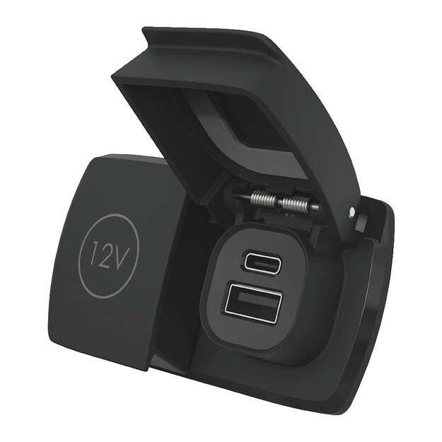 FLIP PRO DUO USB-A/C + 12V PISTOKE