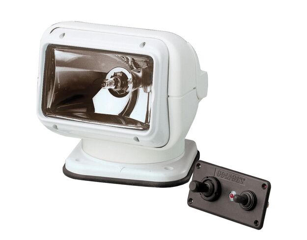 GOLIGHT GT HALOGEN VALONHEITIN, VALKOINEN, KIINTEÄ ASENNUS/KIINTEÄ KAUKOSÄÄDIN