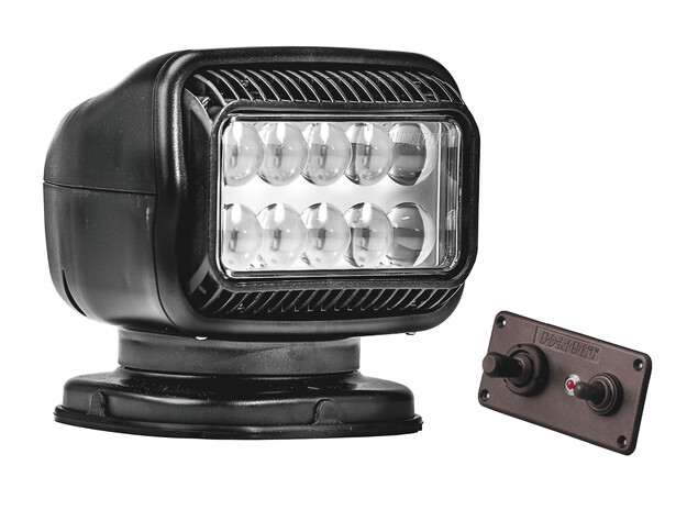 GOLIGHT GT LED, MUSTA, KIINTEÄ ASENNUS/KIINTEÄ KAUKOSÄÄDIN